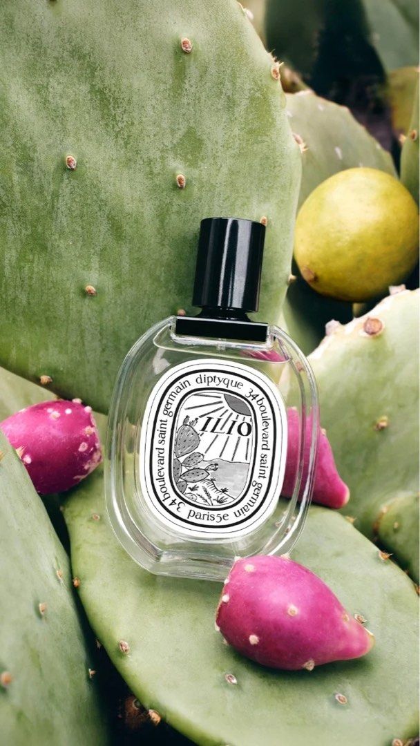 Diptyque Ilio ETD 100ml (Category: Fragrance & Deodorants) located in General Trias. Submitted by frommetoyouthings (Listing ID 1459811981, Image 1). Description: Opened plastic seal but unused This is a gift for me, purchased in Greenbelt 5 boutique (Sept 2026) RFS: not my scent. Sales proceeds will go to our pet's medication. Ilio Eau de Toilette is a relaxing, sun-drenched moment by the Mediterranean sea surrounded by prickly pear cacti as far