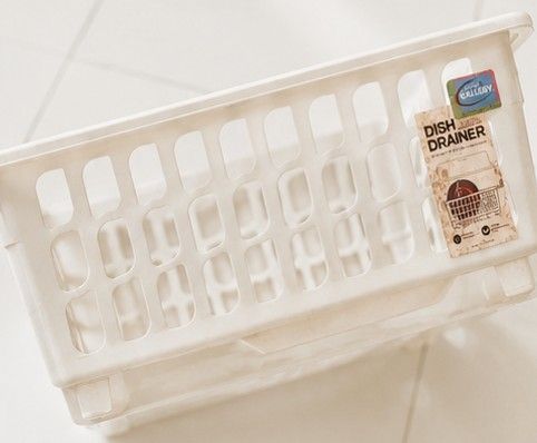 Dish Storage (Category: Storage Boxes & Baskets) located in Manila. Submitted by gelato_cloud (Listing ID 1459808482, Image 3). Description: FOR SALE 🤍🍽️ Home Gallery Dish Drainer with Cover ₱450 only! ✨ Good condition and fully functional ✨ Comes with cover, dish rack, and drip tray ✨ Spacious and practical for everyday use 📌 MOP: GCash 🛵 Delivery: Open to Lalamove — shipping/delivery fee shouldered by buyer 📍 Pick-up/meet-up can be discuss