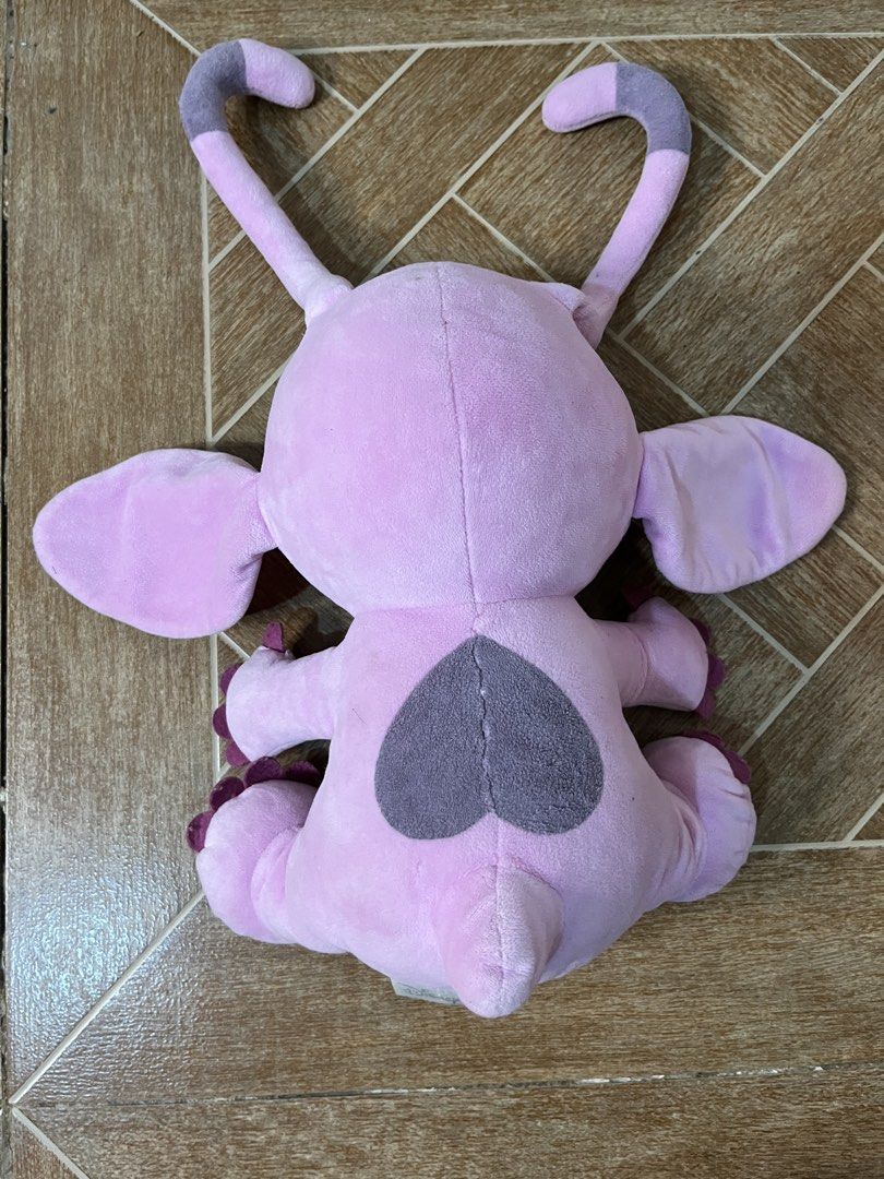 Official Disney Angel Stitch Plush (Category: Plushies & Soft Toys) located in Gapan. Submitted by lunashop14 (Listing ID 1459762737, Image 3). Description: - Adorable pink Angel Stitch plush toy from Disney. - Soft and cuddly material, perfect for hugs. - Ideal for Lilo & Stitch fans, collectors, or as a gift. - Great for display or playtime. - Clean and well-maintained condition..