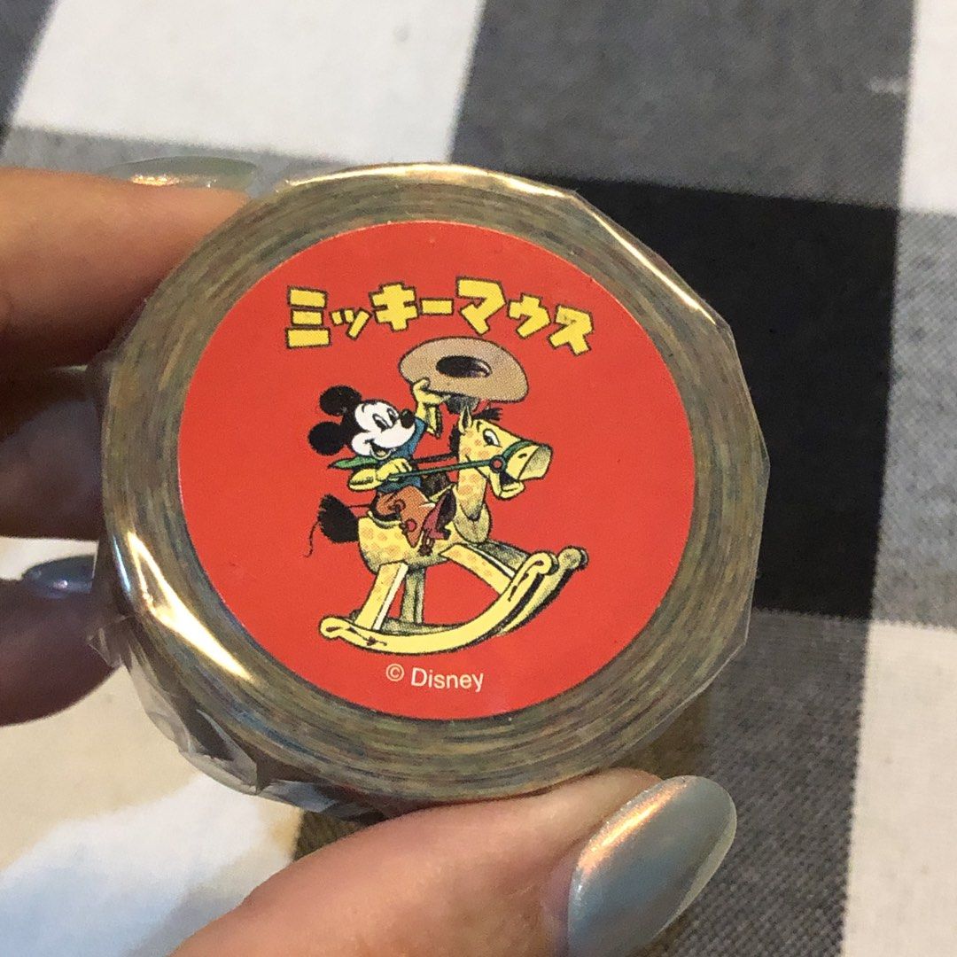 Disney Japan Vintage Mickey Mouse (Category: Other Stationery & Craft) located in Quezon City. Submitted by kitsune.treasures (Listing ID 1459824760, Image 1). Description: *First to pay policy! *1 day reservation only. Failure to pay on time, auto cancel. 📍Quezon City * MOD: J&T | Lalamove * MOP: GCASH | BPI 📦ON HAND AND READY TO SHIP! CONDITION: WHAT YOU SEE IS WHAT YOU GET. Dimensions: Kindly check the photos for the actual measurements. Ple
