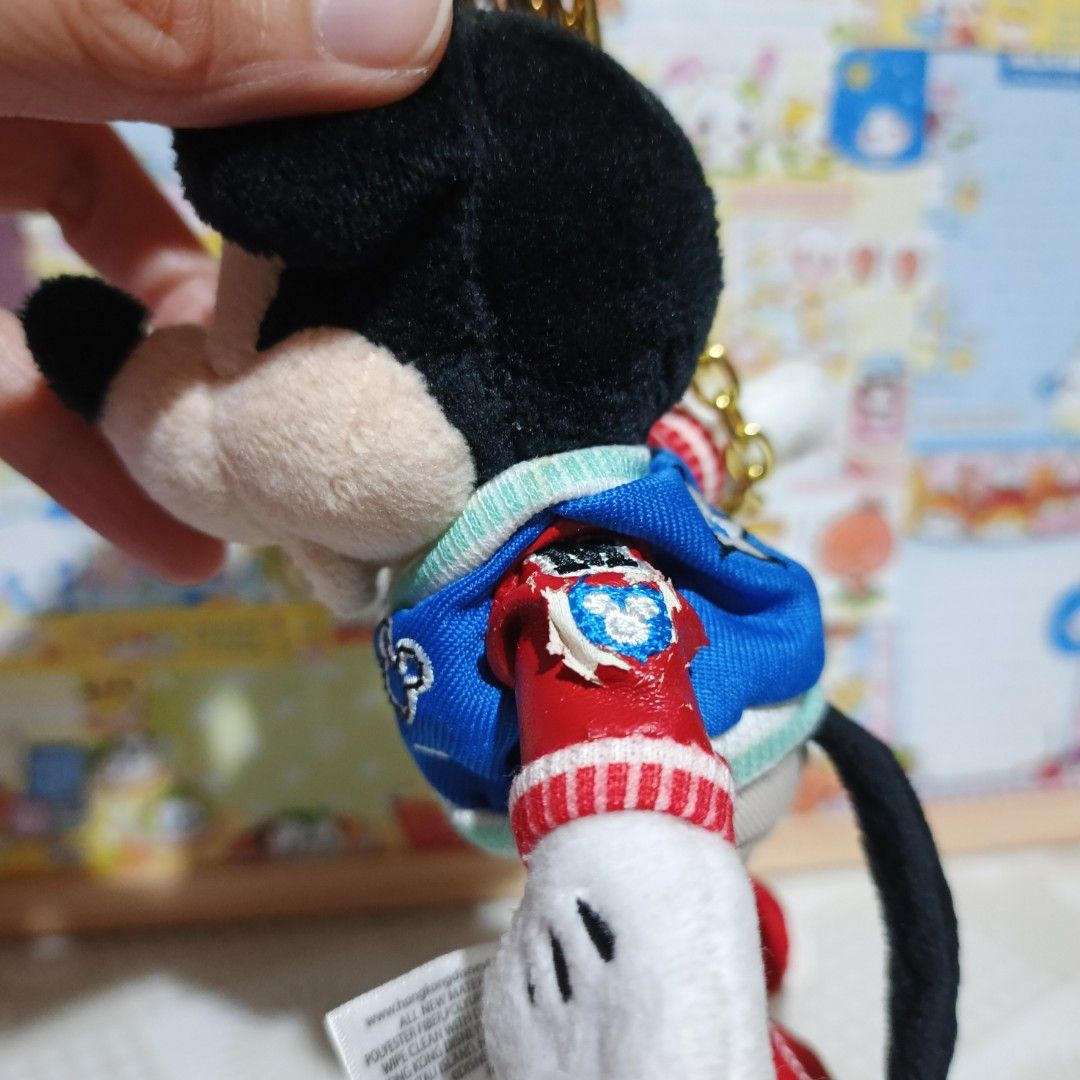Disney Sega Mickey Charm (Category: Character Goods) located in San Pablo. Submitted by oreospicks (Listing ID 1459764051, Image 3). Description: This item has a damaged leather on shoulders. Dm for more info ☺️.