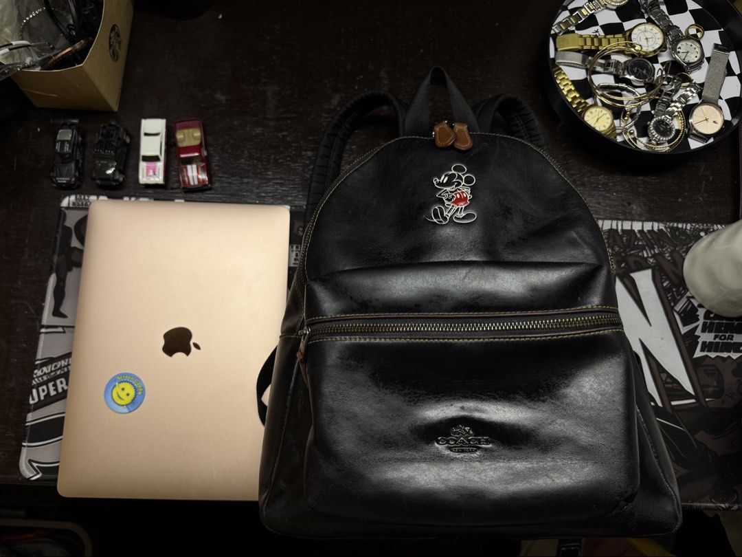 Disney x Coach Mickey Mouse Charlie Backpack (Category: Backpacks) located in Baguio. Submitted by reesez_ck (Listing ID 1459857021, Image 2). Description: personal bag - dm me for details!.
