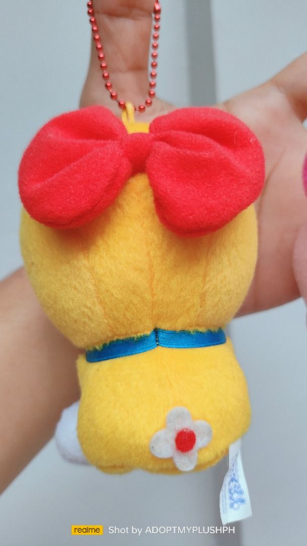 Dorami-chan Doraemon Plush Keychain Charms (Category: Plushies & Soft Toys) located in Taguig. Submitted by adopt.my.plush.ph (Listing ID 1459897572, Image 3). Description: 160.00 each Dorami-chan mini plush keychain with embroidered details: Classic Dorami holding a pink felt flower Sakura Dorami with heart-shaped eyes and cherry blossom details *as is, WYSIWYG ‼️Photos have been uploaded for your reference. Kindly make sure to review them ALL b