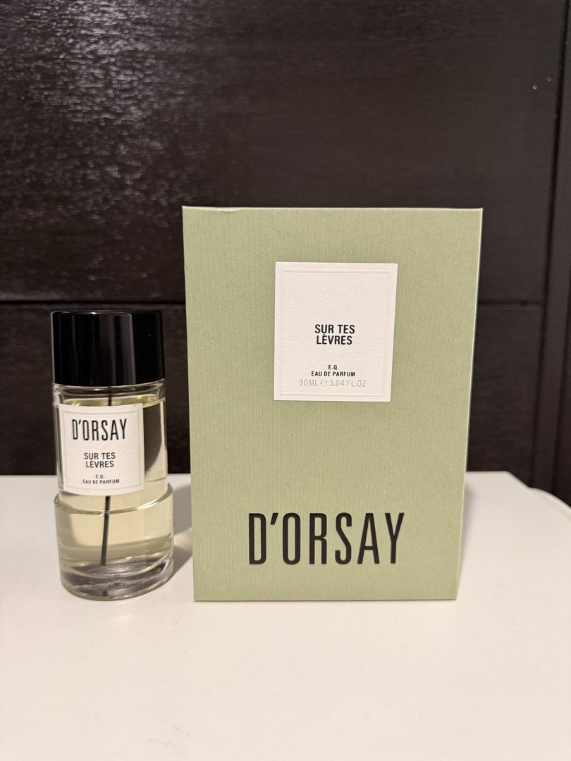 D'ORSAY Sur Tes Levres Eau de Parfum 90ml (Category: Fragrance & Deodorants) located in Manila. Submitted by dj0610 (Listing ID 1459786935, Image 2). Description: - D'ORSAY Sur Tes Levres Eau de Parfum - 85/90ml -full presentation.