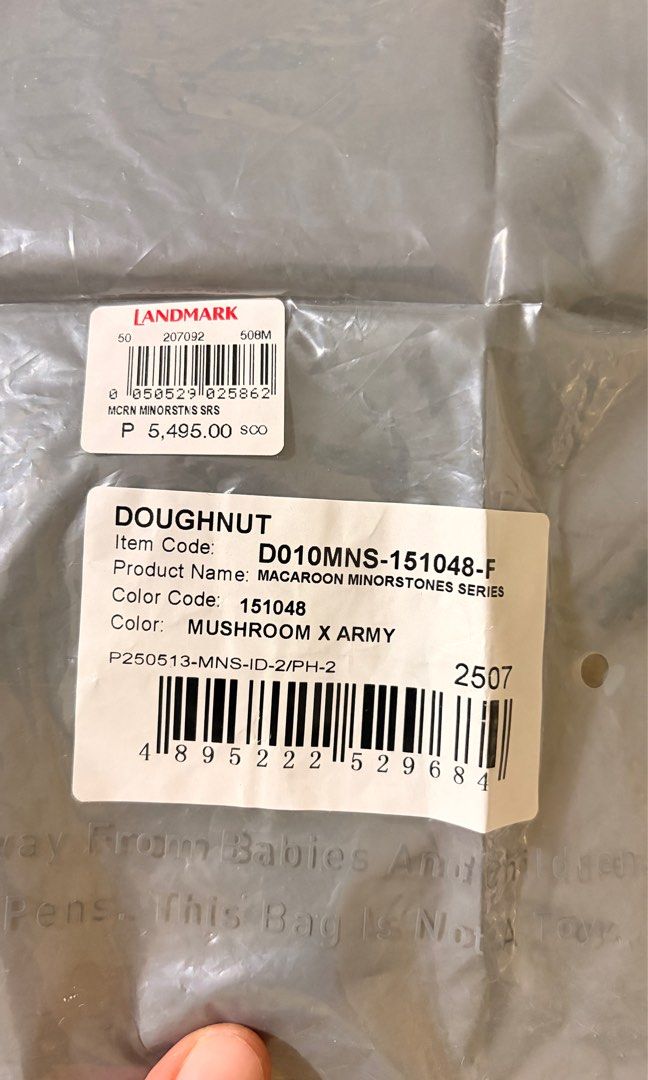DOUGHNUT BAG PACK (Category: Backpacks) located in Makati City. Submitted by sophiajoyb (Listing ID 1459805706, Image 3). Description: IN VERY GOOD CONDITION COMES WITH RECEIPT AND CELLOPHANE BAG COVER ✅price is still negotiable for sure buyer. ✅buyer will cover the shipping cost.