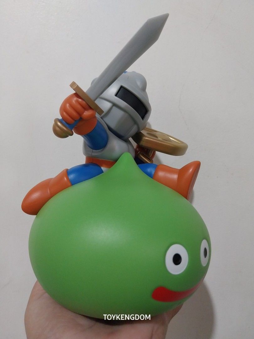 Dragon Quest Slime Knight Figure (Category: Figurines & Statues) located in Mandaluyong City. Submitted by aries_guevarra (Listing ID 1459797823, Image 2). Description: - Dragon Quest Slime Knight action figure - Includes sword and shield accessories - A must-have collectible for any Dragon Quest fan!.