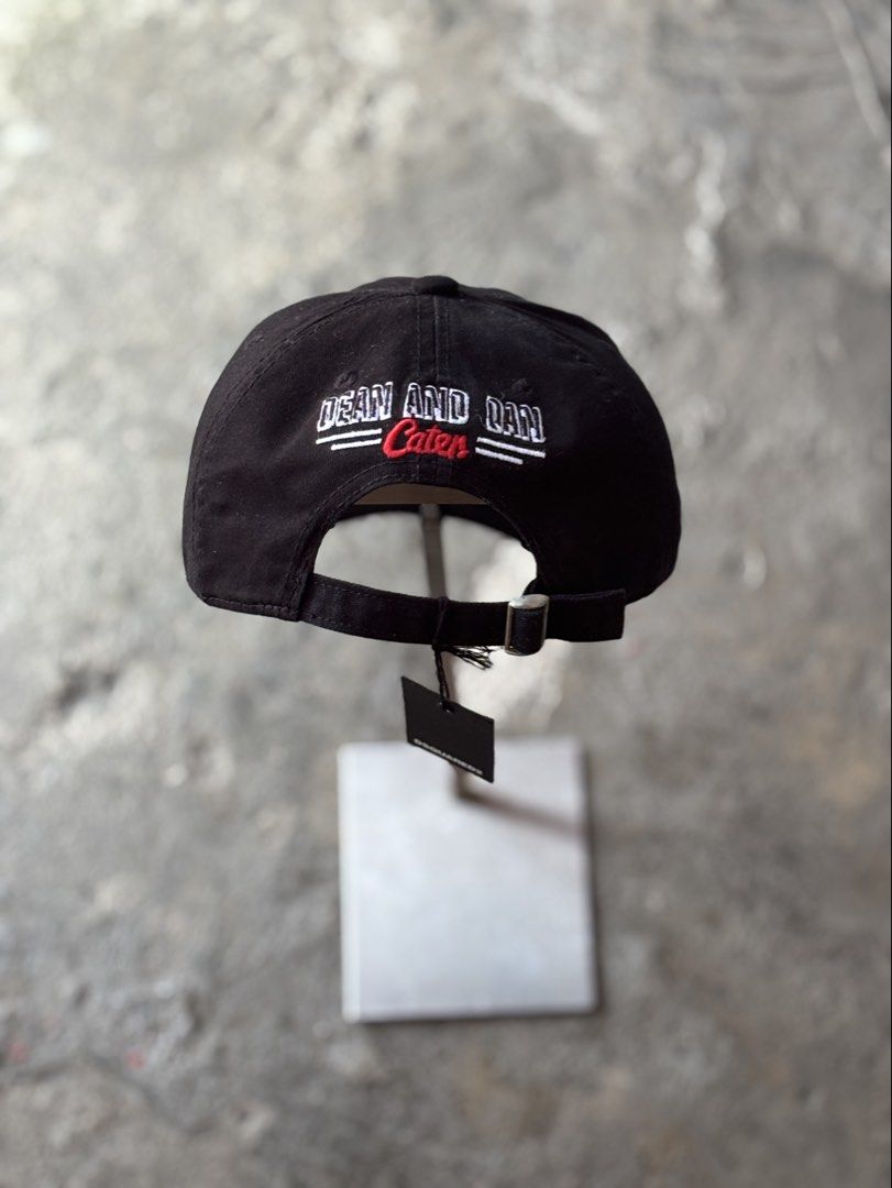 DSquared2 Canada Canadian Bros Black Baseball Cap (Category: Caps & Hats) located in Bacolod City. Submitted by money_maker06 (Listing ID 1459705134, Image 2). Description: DSQUARED Dad Hat 🌳 •With Hangtag •Price: 499 💰.