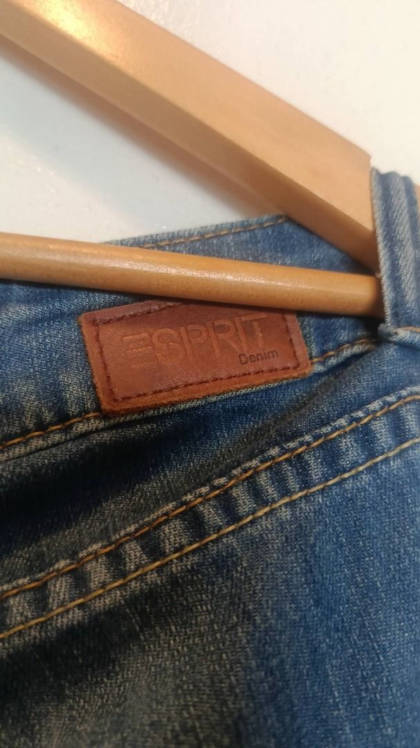 Esprit Denim Pants (Category: Jeans) located in Manila. Submitted by dressforlessbyliz_2024 (Listing ID 1459798479, Image 3). Description: Esprit Smart Straight Denim Pants ❤️Condition: Preloved ❤️Size: 29 inches waistline ❤️Price: 390 Php + SF *Payment 1st *No COD .