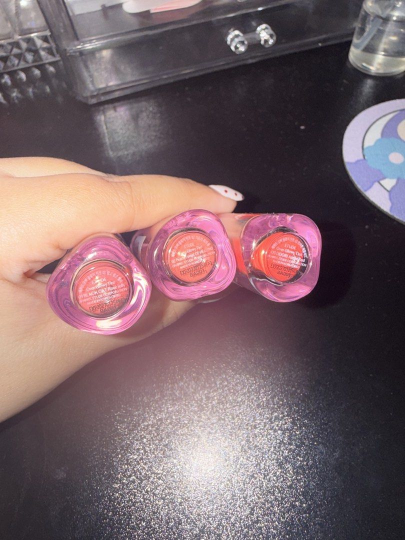 Etude House Over Glowy Tint Riize Collab Set (Category: Makeup) located in Manila. Submitted by kdollie (Listing ID 1459862643, Image 2). Description: 550 for all some of them have never been used (not sure which of them) authentic, bought from japan rfs: rarely use them & decluttering.