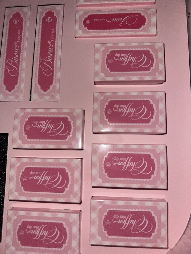 EVER BILENA COQUETTE COLLECTION (Category: Makeup) located in Cainta. Submitted by gabbyyelleee (Listing ID 1459803208, Image 1). Description: EB CHIFFON BLUR DIP - 260 each (ALL SHADES) EB BISOU JUICY TINT ( bonjour, freesia, amour) - 150 each EB ROCOCO LIPPIES - 300 each .