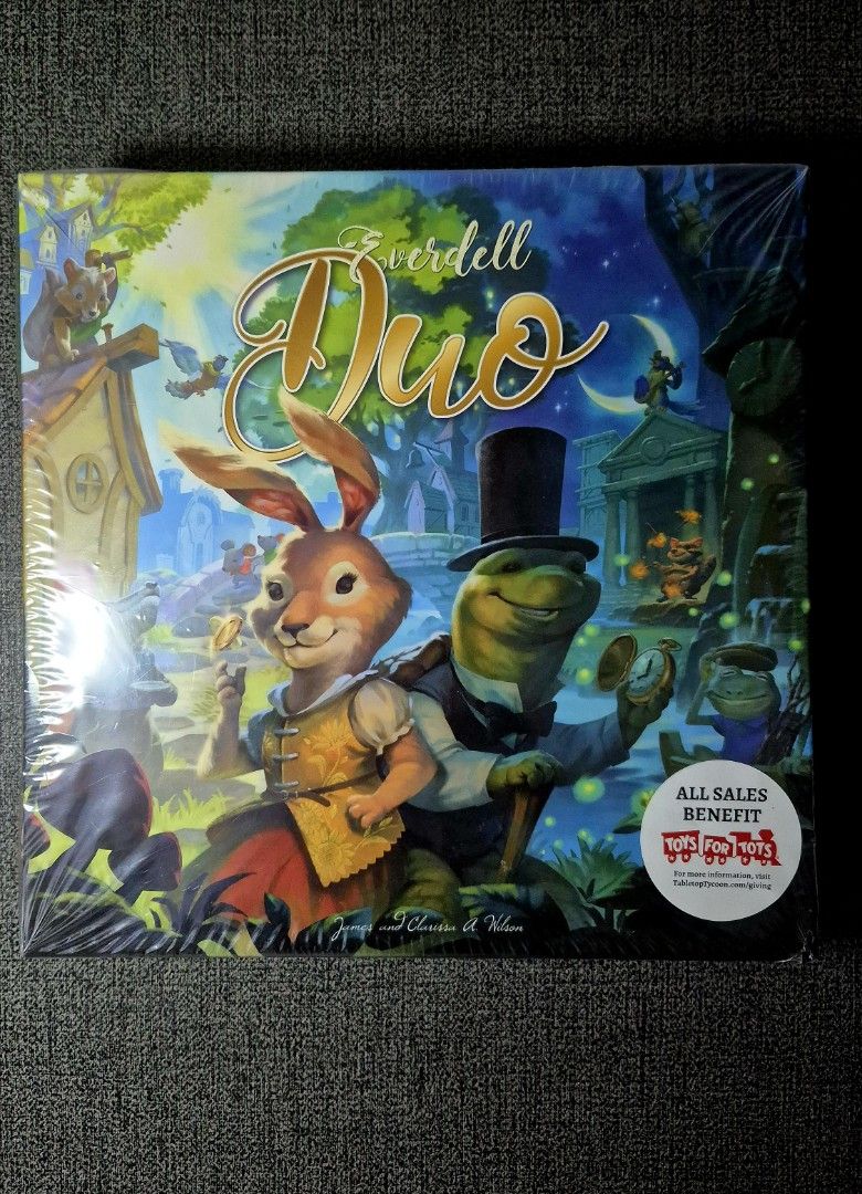 Everdell Duo board game (Category: Board Games & Puzzles) located in Angeles City. Submitted by dps733 (Listing ID 1459692499, Image 1). Description: with slight dent on the side of the box 📍angeles city pampanga.