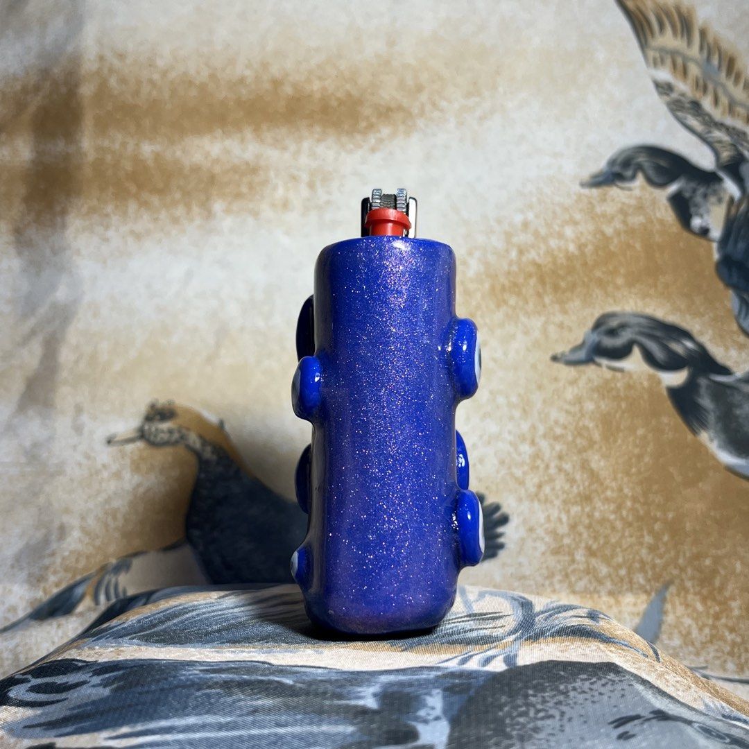 Evil Eye Lighter Case (Category: Vintage Collectibles) located in Quezon City. Submitted by chikinita (Listing ID 1459858491, Image 3). Description: -Handmade -Lighter included -For standard BIC -Instagram: claymado.
