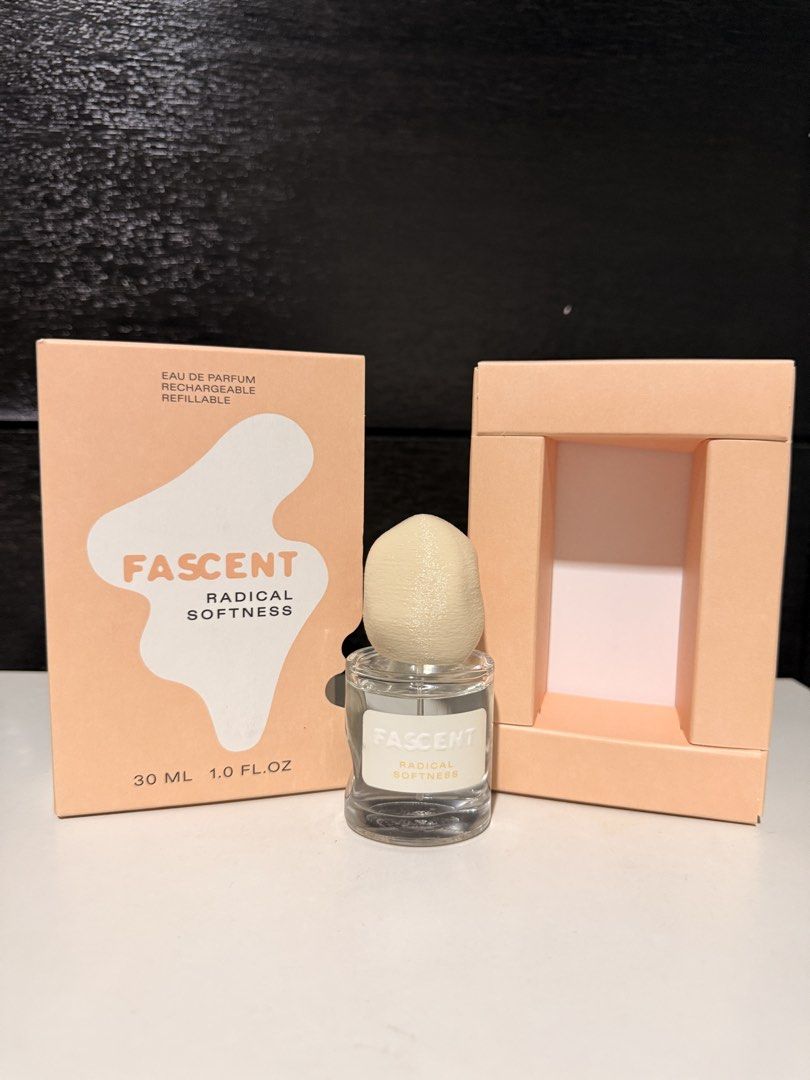 FASCENT Radical Softness Eau de Parfum 30ml (Category: Fragrance & Deodorants) located in Manila. Submitted by dj0610 (Listing ID 1459790856, Image 2). Description: - FASCENT Radical Softness EDP -27/30ml -full presentation -RFS: decluttering.