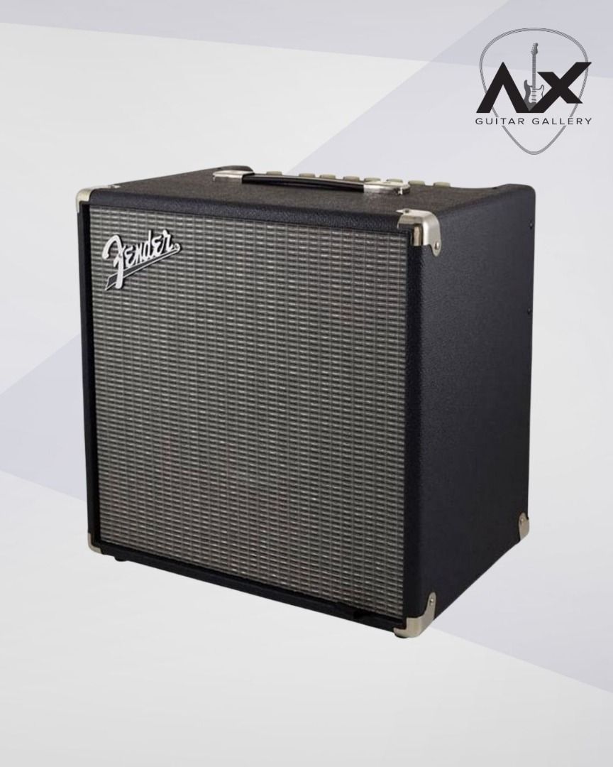 Fender Rumble 40W V3 Bass Combo Amplifier, 230V (Category: Soundbars, Speakers & Amplifiers) located in Binmaley. Submitted by axguitargallery (Listing ID 1459752215, Image 3). Description: BRAND NEW Fender Rumble 40W V3 Bass Amplifier 40 watts 10 Fender Special Design speaker Compact and lightweight (18 pounds) ported enclosure with removable grille Overdrive circuit (controlled manually or with optional footswitch) Three-button voicing section 