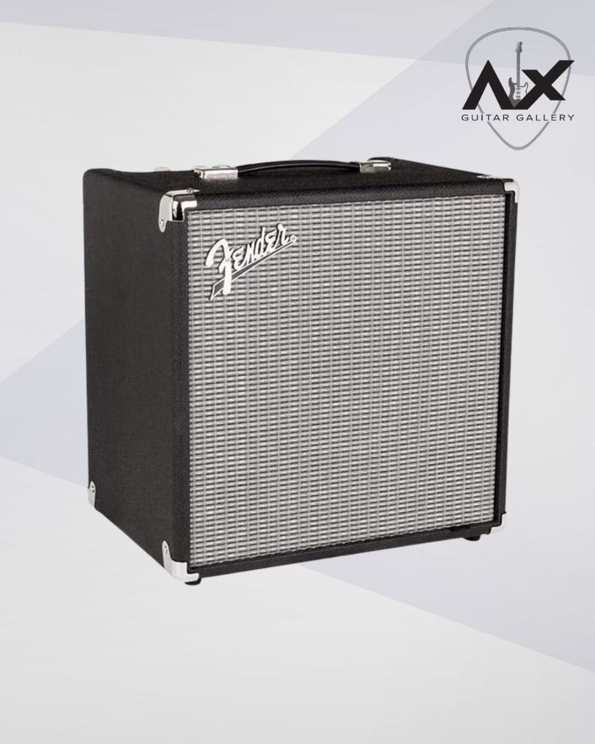 Fender Rumble 40W V3 Bass Combo Amplifier, 230V (Category: Soundbars, Speakers & Amplifiers) located in Binmaley. Submitted by axguitargallery (Listing ID 1459752215, Image 1). Description: BRAND NEW Fender Rumble 40W V3 Bass Amplifier 40 watts 10 Fender Special Design speaker Compact and lightweight (18 pounds) ported enclosure with removable grille Overdrive circuit (controlled manually or with optional footswitch) Three-button voicing section 