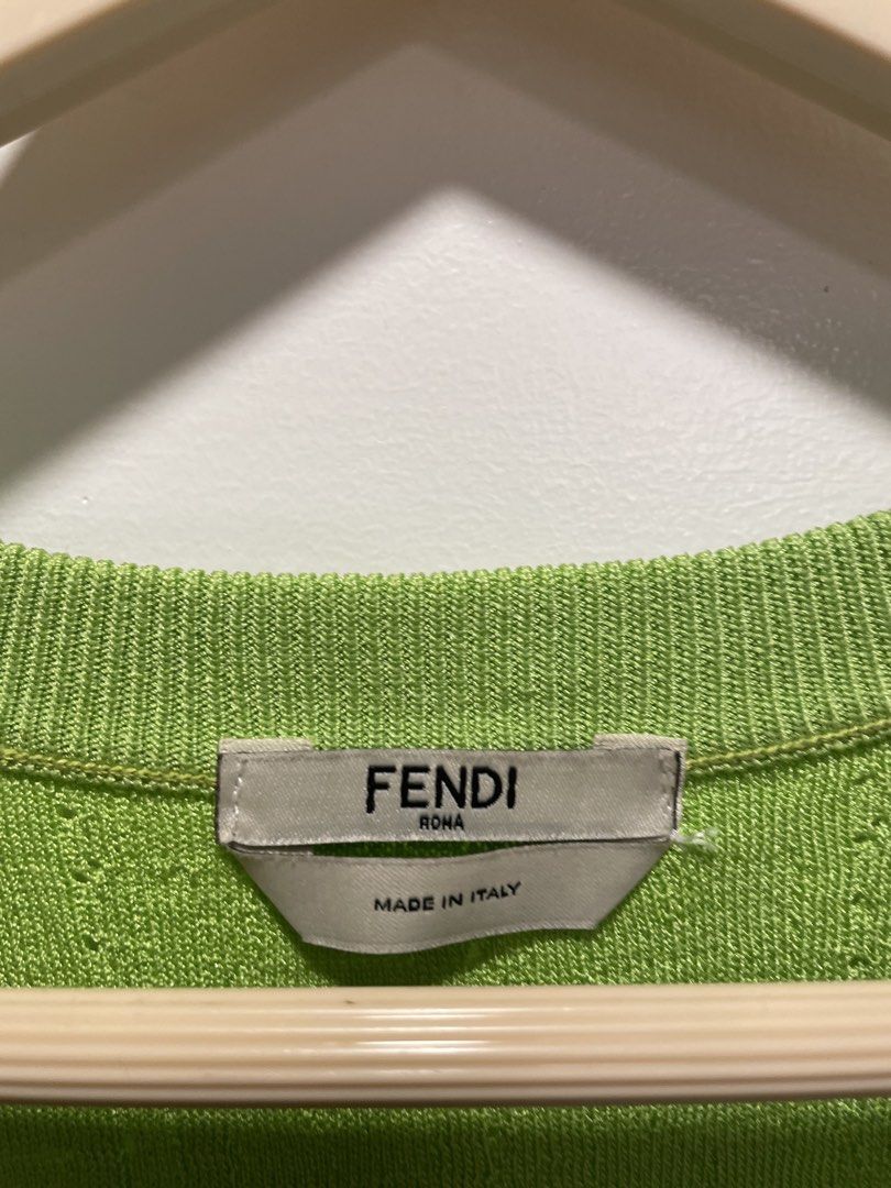 Fendi Rib Knit Sleeveless Monogram (Category: Sleeveless) located in Bacolod City. Submitted by moboandmoga (Listing ID 1459791987, Image 3). Description: Fendi Rib Knit Sleeveless Monogram Size: 40 Medium - Large (Stretchable) Excellent Condition! .
