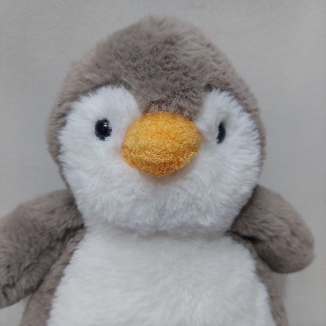Fluffy Penguin 33cm Plush Toy (Category: Plushies & Soft Toys) located in Pasig City. Submitted by muffinstoysshop (Listing ID 1459895876, Image 3). Description: Fluffy Penguin 33cm Plush Toy - Size : 13- INCH / 33 cm - Quantity: 1 pc - Good as new - Cleaned & Sanitized - Good Condition - What you see is what you get! - Item ON HAND ready for shipping - A great gift or collection Please keep following and supporting us, thank you 😊 #penguin #jap