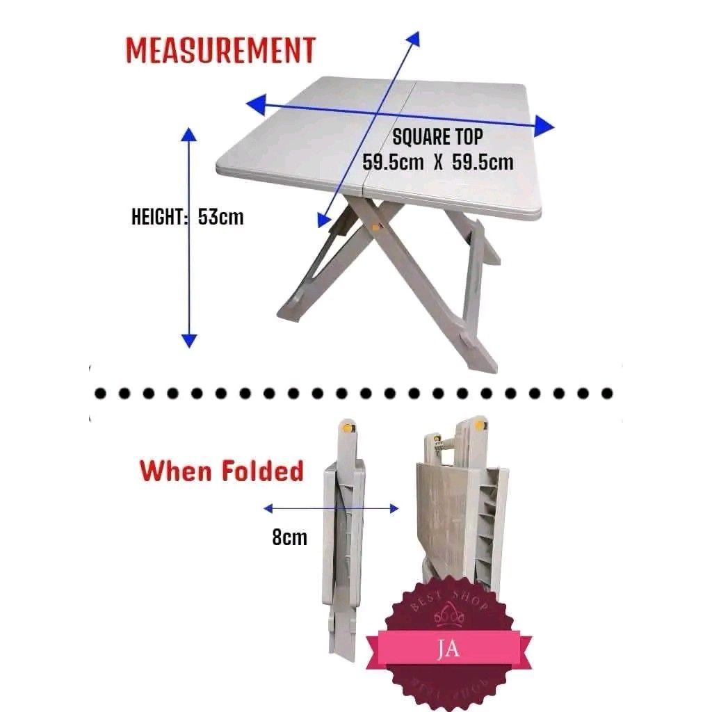 foldable table (Category: Everything Else Others) located in Manila. Submitted by asstditems (Listing ID 1459696412, Image 2). Description: .