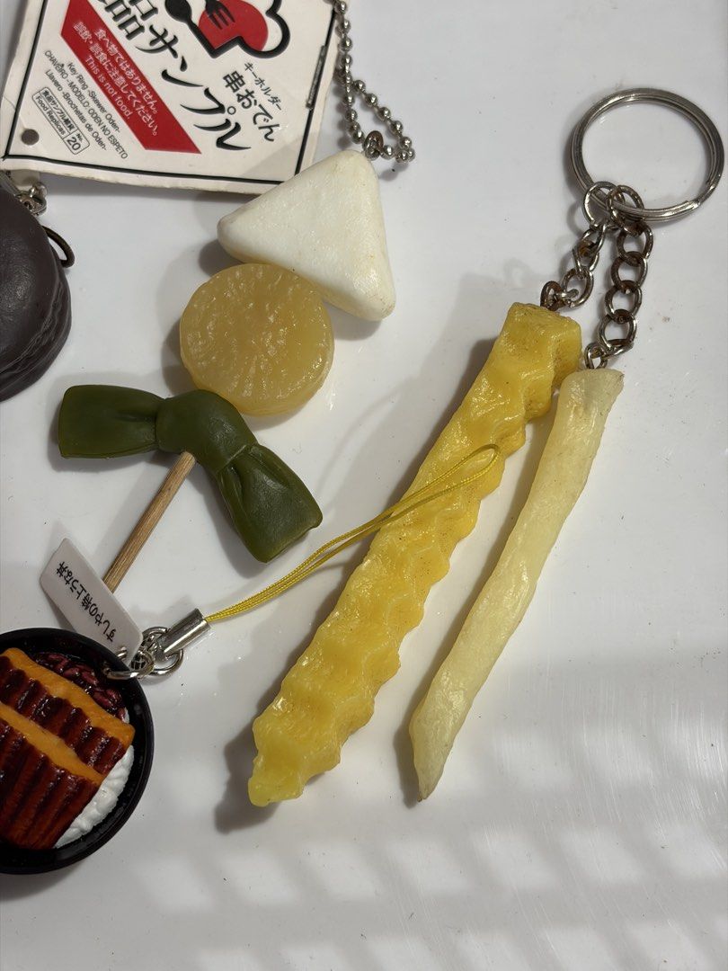 Food dessert snack keychain charm (Category: Charms) located in Placer. Submitted by zeegunda.mano (Listing ID 1459783591, Image 2). Description: TAKE ALL FOR 200.