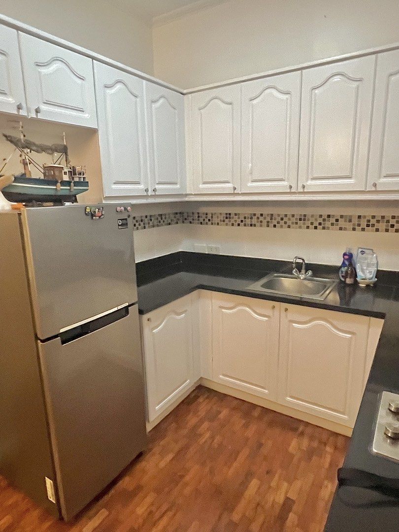 For Rent - Alpha Salcedo Condominium (Category: Apartments & Condos) located in Mandaluyong City. Submitted by fashionbymamon (Listing ID 1459716346, Image 3). Description: -Alpha Salcedo Condo, along HV dela Costa St. Salcedo, Village Makati - Newly- renovated and Fully-furnished! - With 2 inverter aircons, 2-door inverter fridge, sofa, large cabinets w/ mirror, shoe cabinet, dining table & chairs, bed frame, cushion and pillows, water heater, k