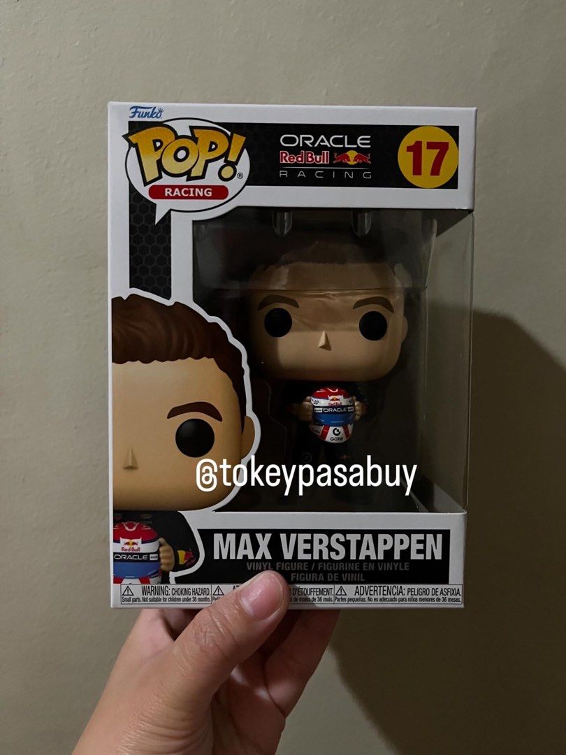FUNKO POP MAX VERSTAPPEN (Category: Designer & Blind Box Toys) located in Paranaque City. Submitted by tokeypasabuy (Listing ID 1459833955, Image 1). Description: ONHAND 👌 READY TO SHIP 👌 OFFICIAL 👌 FUNKO POP MAX VERSTAPPEN 1,200 PHP MOP: Maribank/Bank Transfers MOD: SCO/JNT DM for Inquiries 😊.