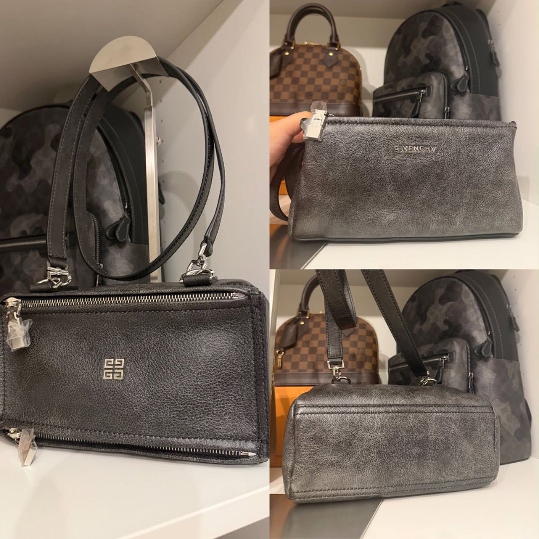 Givenchy Mini Pandora (Category: Luxury Bags & Wallets) located in Caloocan City. Submitted by bewpnglnn (Listing ID 1459723297, Image 1). Description: 100% Guaranteed Original Brand New / Unused Protective films intact, comes with dustbag and paper bag ₱40K up to 60 days layaway ₱39K only if cash RFS: strap is not adjustable and short for me (5’3” plus size) 📍Pampanga.