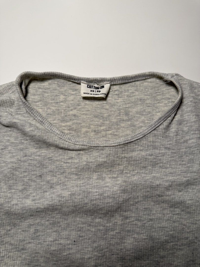 Gray Fitted Shirt (Category: Shirts) located in San Antonio. Submitted by decluttermemine (Listing ID 1459800878, Image 3). Description: MOP: BPI and GCASH only lalamove/gogo express carried by buyer .