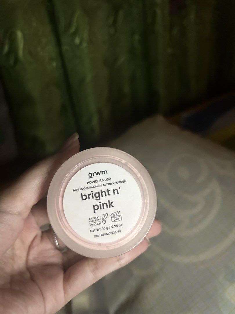 GRWM Cosmetics Makeup Prep Squad, Skin Tint, Setting Spray (Category: Makeup) located in Pasig City. Submitted by khiarha (Listing ID 1459829556, Image 2). Description: - GRWM Cosmetics Bundle for a complete makeup look. - Includes: Makeup Prep Squad Primer - All About That Base Daily Skin Tint (Shade: Medium Tan Cool) - GRWM Powder Rush (Shade: Bright N' Pink) - Setting Spray - Ideal for achieving a full face of makeup. SET BUNDLE BUT CAN SELL I