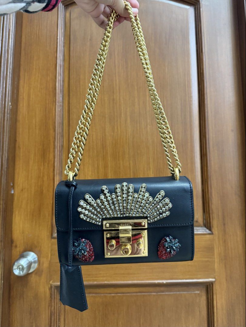Gucci Limited Edition Padlock (Category: Luxury Bags & Wallets) located in Manila. Submitted by maria_2326 (Listing ID 1451558477, Image 2). Description: Gucci Limited Edition Padlock Guarantee Authentic Inclusions Provided Box Dust bag No to lowballers Location: Manila/QC.
