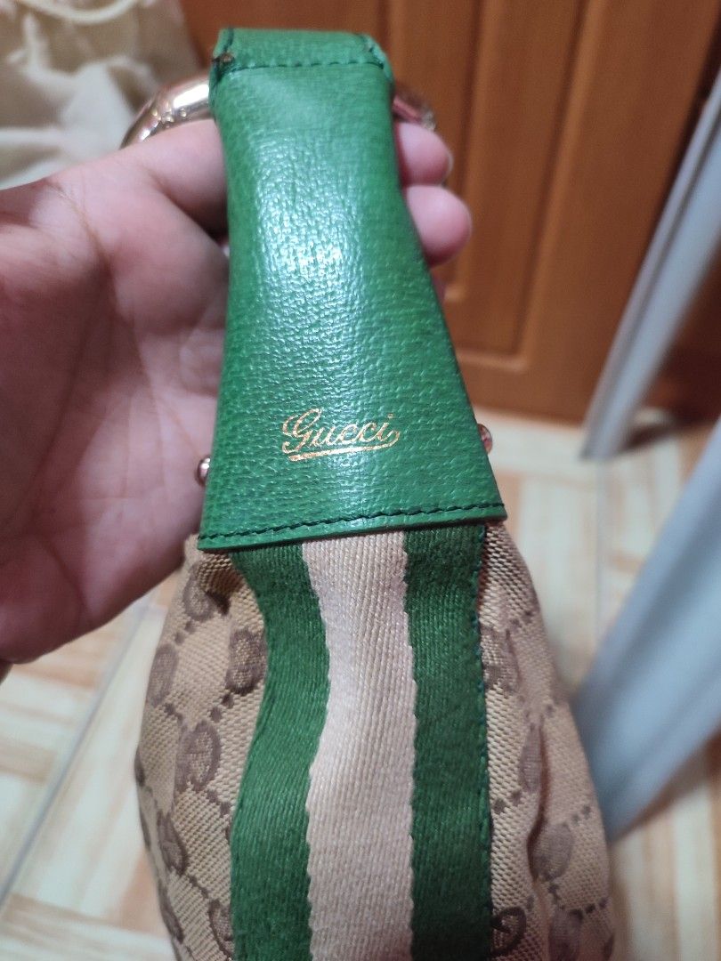 Gucci Monogram Bamboo Ring Hobo Bag (Category: Luxury Bags & Wallets) located in Cavite. Submitted by momandbabypreloved24 (Listing ID 1459814260, Image 3). Description: 💯 Original Searchable Code 😍.