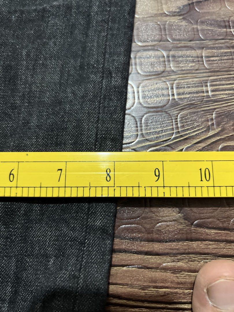 Guess Premium Jeans - Dark Wash - Size 34 (Category: Jeans) located in Manila. Submitted by okeanos (Listing ID 1459756785, Image 2). Description: - Guess Premium dark wash jeans - Straight leg fit - Button fly closure - Distressed and ripped details on front pockets and thigh - Tagged size 34 - Measurements available in photos - Please check pictures for detailed condition.