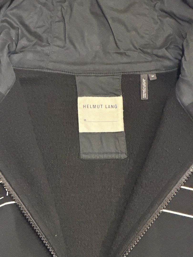 Helmut Lang hoodie (Category: Coats, Jackets and Outerwear) located in Manila. Submitted by jaimecdl (Listing ID 1459727058, Image 3). Description: HELMUT LANG HOODIE SIZE MEDIUM I ONLY USED THIS ONCE RFS; DECLUTTERING.
