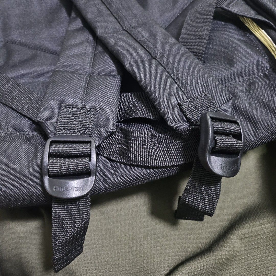 Himawari - Black Backpack with Gold Zippers (Category: Backpacks) located in Quezon City. Submitted by al1en_rob0t (Listing ID 1459788481, Image 2). Description: PRICE: ₱1,500 EACH How to Order: Please message me with the item number you want to purchase or a screenshot of the item. Details: • used once • MOD: LBC, J&T, SDD (shipping fee shouldered by buyer) • MOP: GCash / MariBank.