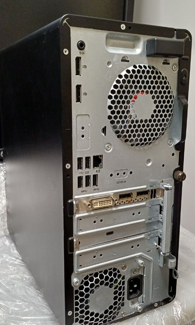 HP ProDesk 600 G6 MT (refurbished) (Category: Desktops) located in Bacoor. Submitted by ricks01 (Listing ID 1459795564, Image 2). Description: - HP ProDesk 600 G6 MT (refurbished) - Mid Tower desktop - Intel i5 ( 10600) 10th Gen 3.30 Ghz - 16 GB DDR4 - NVidia Quadro K2000 ( 2Gb) - 256 Gb ssd nvme + 1 Tb hdd - Dual OS Win 10 & Win 11 - Ideal for game or office/home use - Abundant front and back ports - Sold as is - Slightly negotiable..