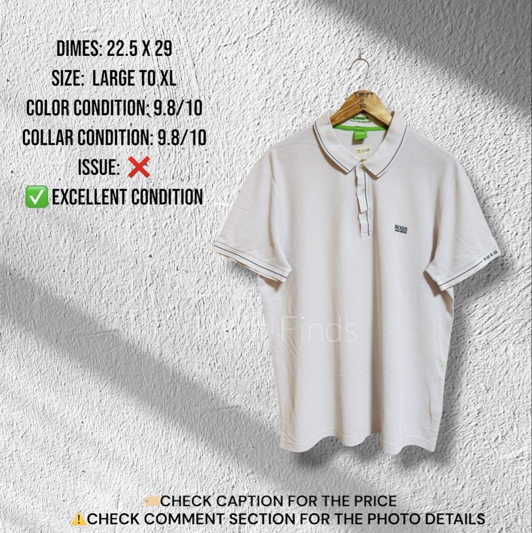 HUGO BOSS (Category: Tshirts & Polo Shirts ) located in Manila. Submitted by thriftfinds_0525 (Listing ID 1459757985, Image 1). Description: .