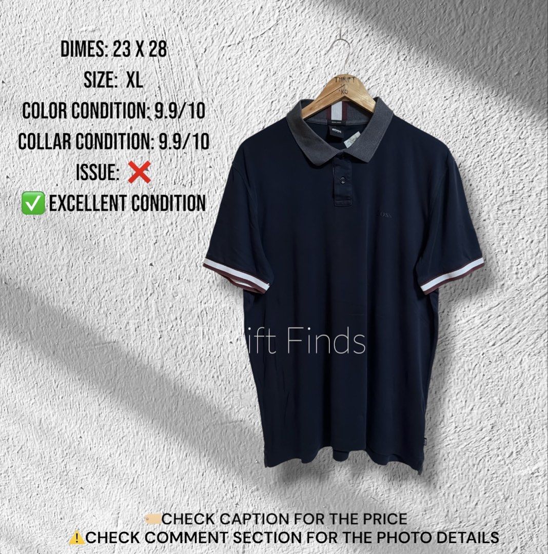 HUGO BOSS (Category: Tshirts & Polo Shirts ) located in Manila. Submitted by thriftfinds_0525 (Listing ID 1459758625, Image 1). Description: .