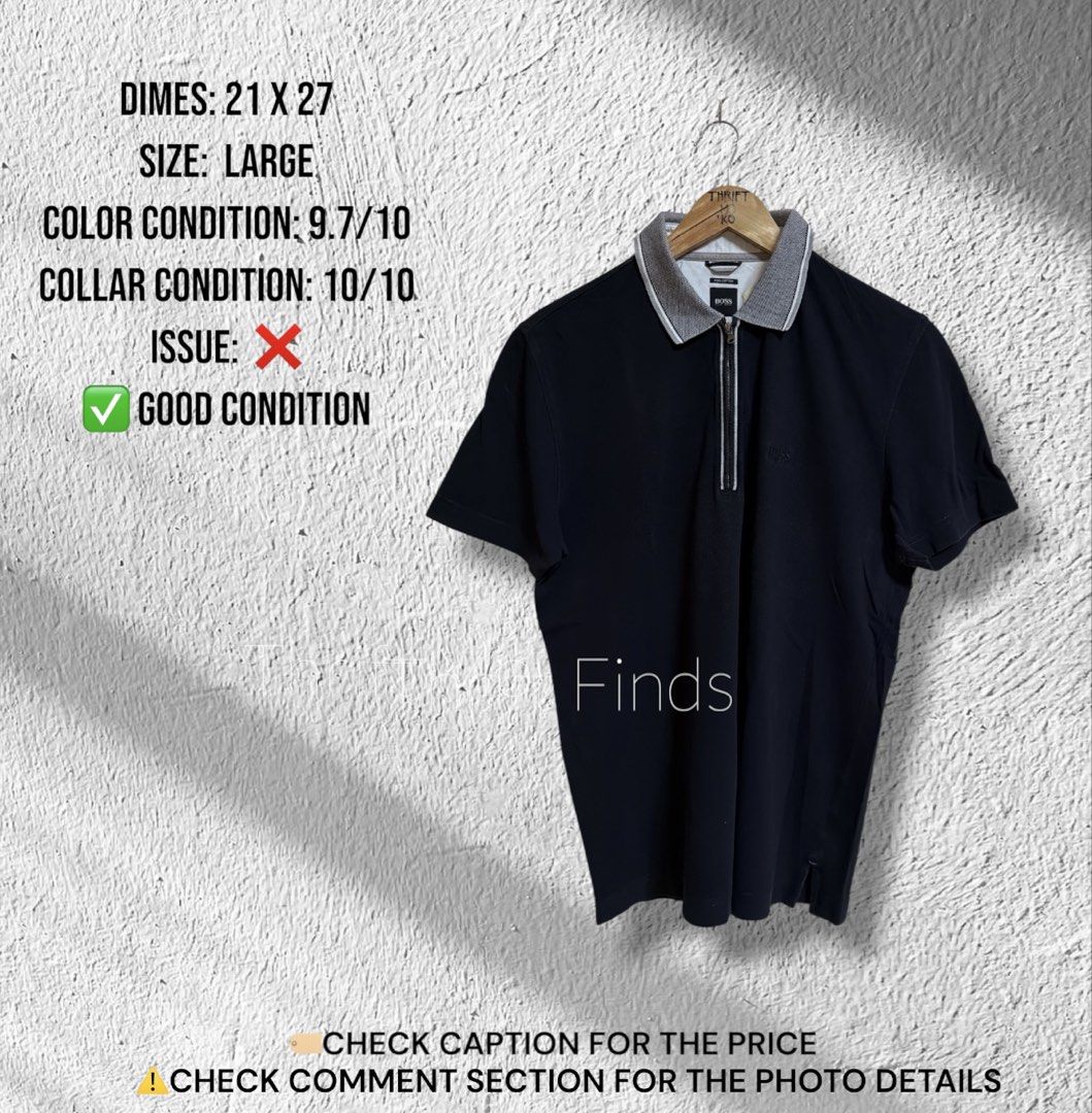 HUGO BOSS (Category: Tshirts & Polo Shirts ) located in Manila. Submitted by thriftfinds_0525 (Listing ID 1459759382, Image 1). Description: .