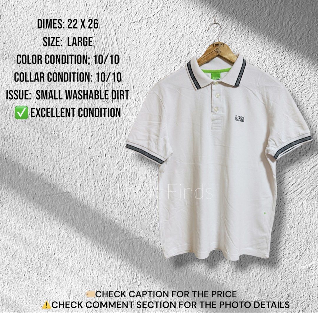 HUGO BOSS (Category: Tshirts & Polo Shirts ) located in Manila. Submitted by thriftfinds_0525 (Listing ID 1459760521, Image 1). Description: .