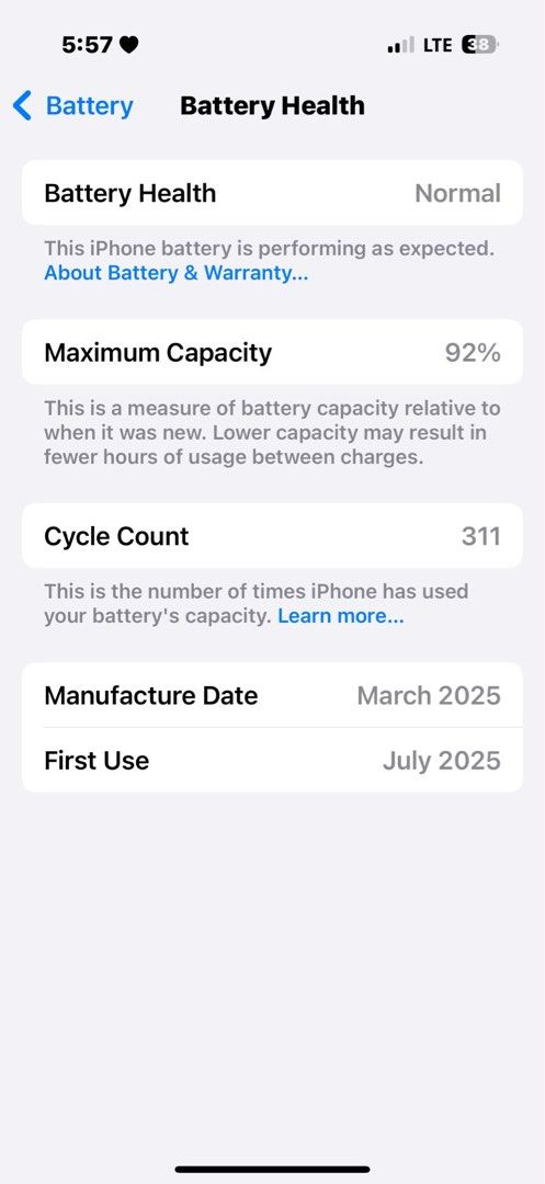 iphone 16 pro 128 gb (Category: iPhone 16 Series) located in Caloocan City. Submitted by minuteburger (Listing ID 1459807809, Image 3). Description: .