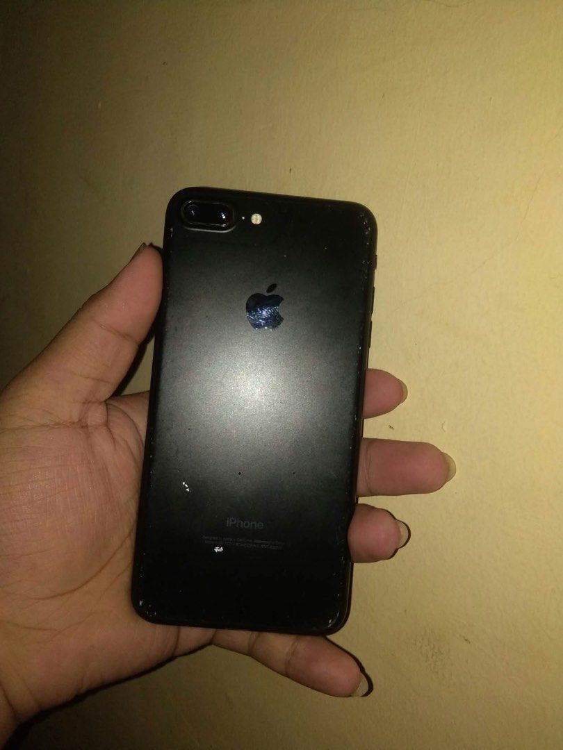 Iphone 7 Plus 128gb (Category: iPhone 7 Series) located in Manila. Submitted by wisefox-a87e5c (Listing ID 1459886360, Image 3). Description: - iPhone 7 Plus - 128GB storage - Color: Black -replaced battery (average screen on time is 12h 28m) -Unli reset -Any sim will do -MAY BAWAS PA SA SURE BUYER!!! -camera autofocus issue Replaced lcd .