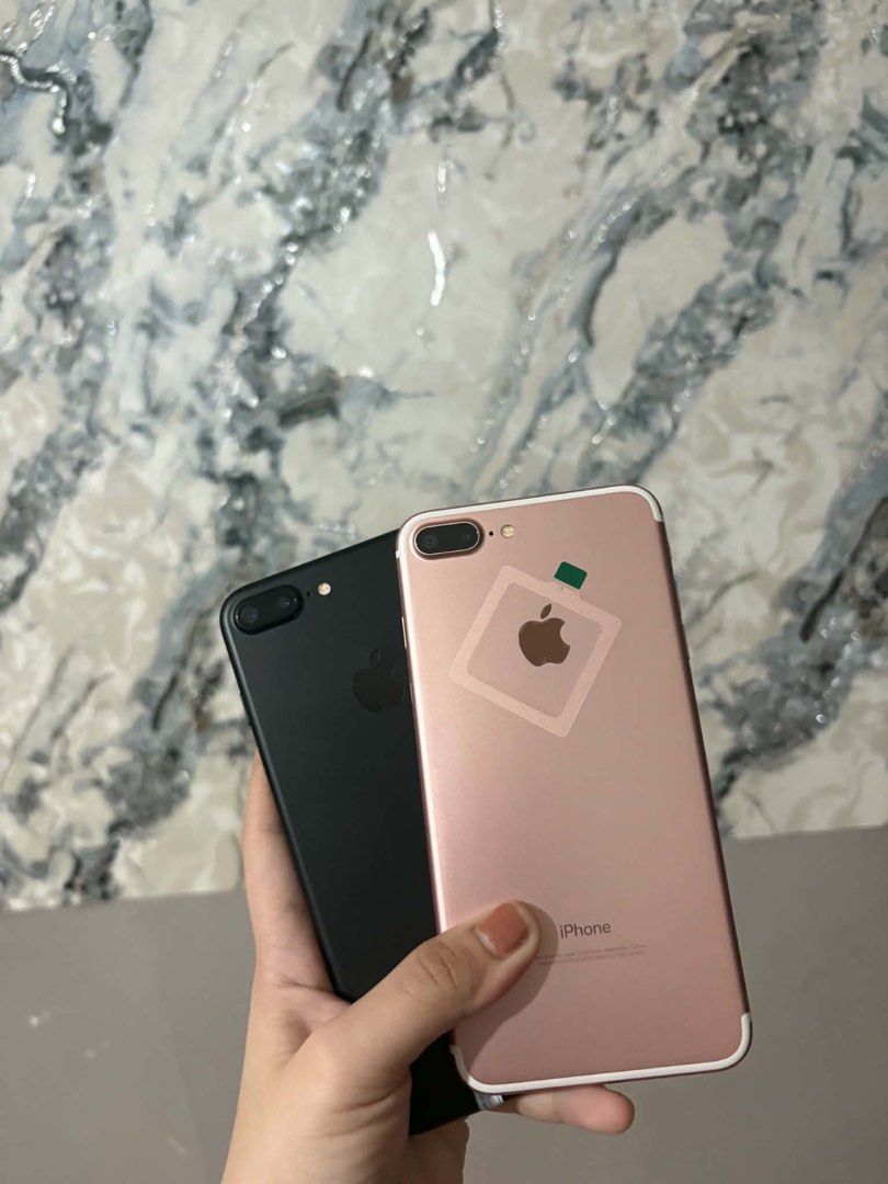 iPhone 7 Plus - 32 gb (Category: iPhone 7 Series) located in Calamba. Submitted by declutsbysteff (Listing ID 1459462980, Image 2). Description: For Sale 📲 iPhone 7 Plus (32 gb and 128 gb available) - Any color of your choice - 100% battery health (replaced with original) - Inclusion comes with charger, earphones, case, and tempered glass. - Complete set with box. - Also comes with manual - Openline (no sim restrictions) - Preowned phone - Warra