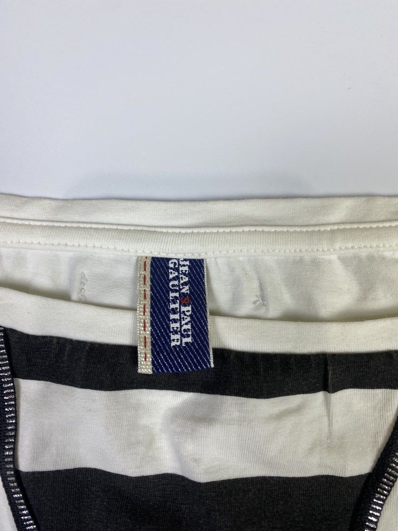 Jean Paul Gaultier Longsleeve (Category: Luxury Apparel) located in Dasmarinas. Submitted by goodbuyartisanal (Listing ID 1459810876, Image 3). Description: Jean paul Gaultier Longsleeve Size Small Width 16.5 inches Length 24.5 inches Hem 16.5 inches Sleeves 23 inches Shoulder 14 inches Excellent condition Price : 1,500 + ship Pm me.