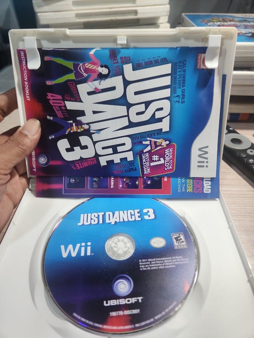 Just Dance 3 for Nintendo Wii (Category: Nintendo) located in Quezon City. Submitted by gwift (Listing ID 1459813376, Image 3). Description: price based on gameye app or ebay sold listings. x50 tested working video games posted. will give a 5% discount for purchases 20k and up prices are subject to change on the day the game is to be paid due to price fluctuation..