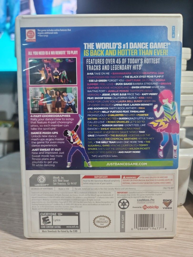 Just Dance 3 for Nintendo Wii (Category: Nintendo) located in Quezon City. Submitted by gwift (Listing ID 1459813376, Image 2). Description: price based on gameye app or ebay sold listings. x50 tested working video games posted. will give a 5% discount for purchases 20k and up prices are subject to change on the day the game is to be paid due to price fluctuation..