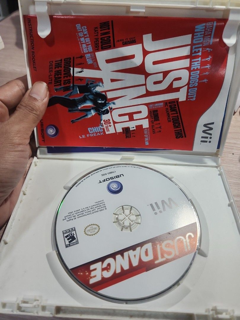 Just Dance Wii Game - Ubisoft (Category: Nintendo) located in Quezon City. Submitted by gwift (Listing ID 1459808495, Image 3). Description: - Just Dance for Nintendo Wii - Features over 30 exciting tracks - Perfect for parties and family gatherings - Includes game disc and instruction booklet - Get ready for some active fun! -selling based on current US market value x 50 -price subject for update on day of inquiry/purchase due to current market 