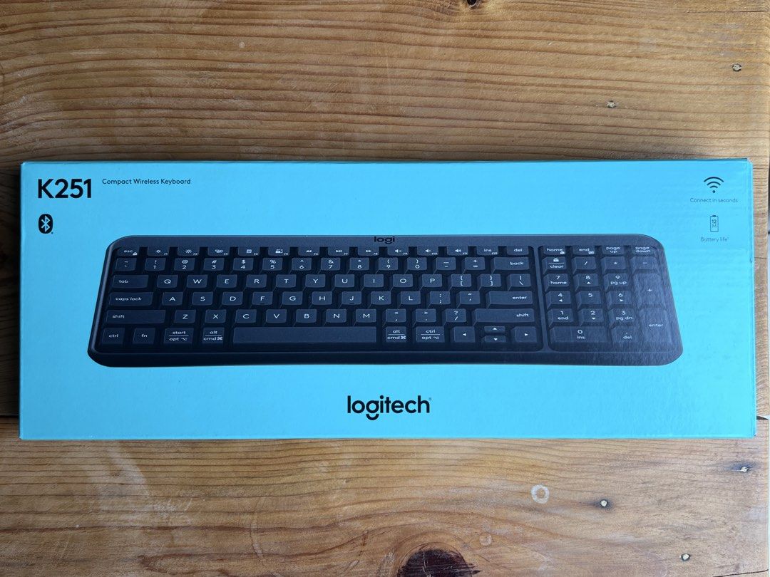 K251 Compact Wireless Keyboard (Category: Computer Keyboard) located in Manila. Submitted by passionfunder (Listing ID 1459721518, Image 3). Description: 📌 Connect via Bluetooth without a dongle needed (long-press for pairing mode) 📌 Deep-profile keys for a consistent feel that aligns fingers to each keystroke 📌 Compact design with numpad, arrow keys, and handy F-key shortcuts 📌 With sturdy, adjustable lift legs 📌 Bold, bright key characters