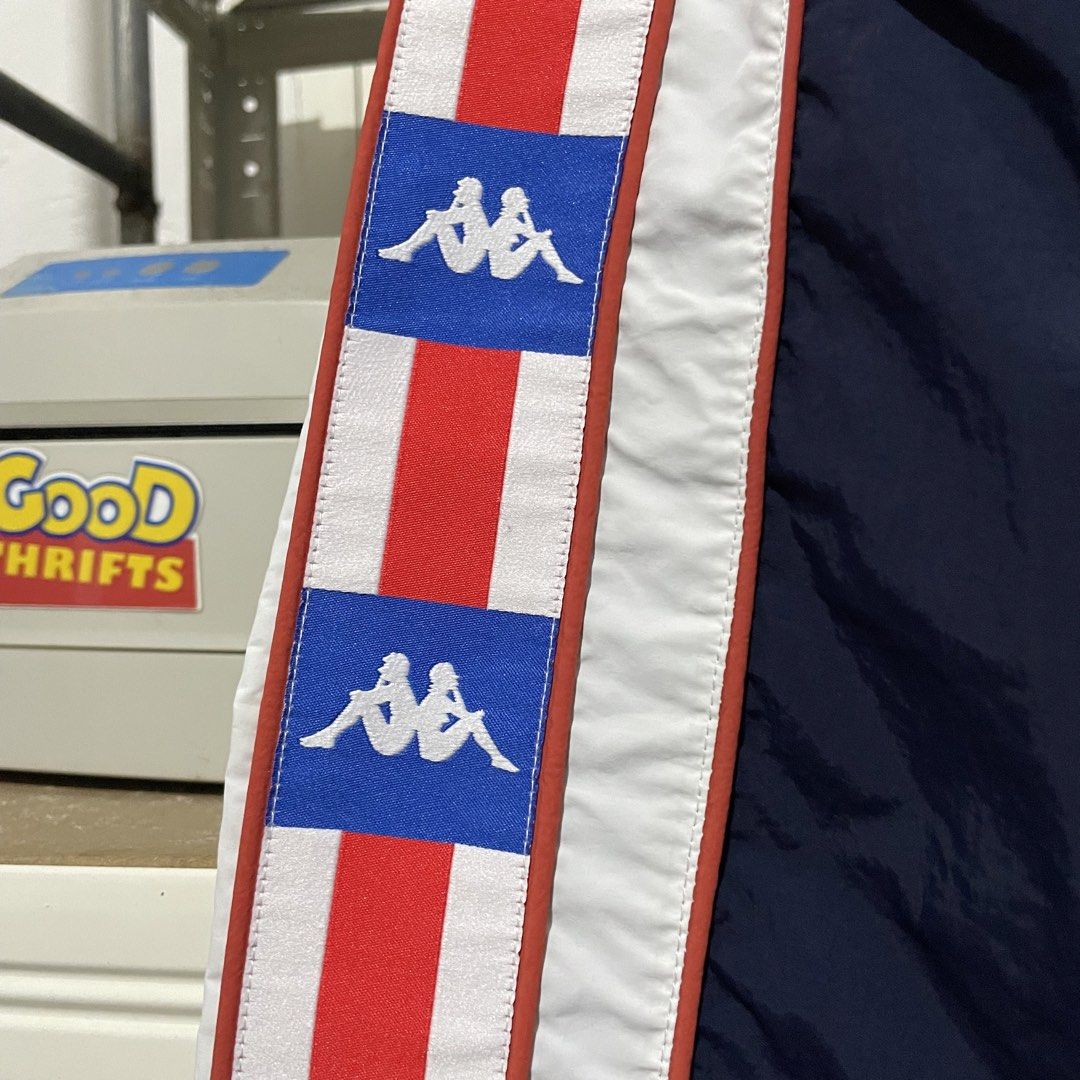 Kappa Side Tape Jogger Pants Large 30-35 (Category: Joggers) located in Porac. Submitted by good.thriftsph (Listing ID 1459874379, Image 3). Description: Kappa size Large 30-35 waist 38 length Brand New Condition Gcash JNT PORAC PAMPANGA .