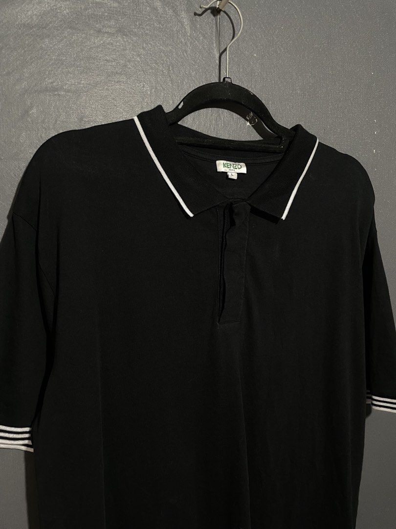 Kenzo Hem Rubber Logo Poloshirt (Category: Tshirts & Polo Shirts ) located in Manila. Submitted by claii_collection (Listing ID 1459829726, Image 2). Description: Kenzo Hem Rubber Logo Poloshirt - 23x30 - Excellent Condition - Complete tags and washtags - Authentic/Legit.