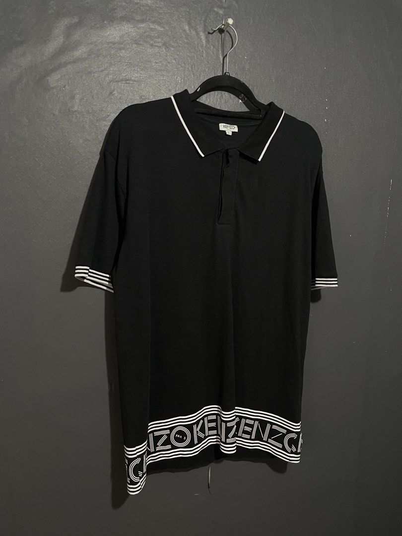 Kenzo Hem Rubber Logo Poloshirt (Category: Tshirts & Polo Shirts ) located in Manila. Submitted by claii_collection (Listing ID 1459829726, Image 1). Description: Kenzo Hem Rubber Logo Poloshirt - 23x30 - Excellent Condition - Complete tags and washtags - Authentic/Legit.