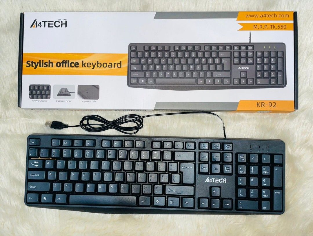 Keyboard wired usb (Category: Computer Keyboard) located in Quezon City. Submitted by bellemarketing (Listing ID 1459757150, Image 1). Description: Keyboard wired usb for sale A4 tech php 500 Genius php 525 For pick up.